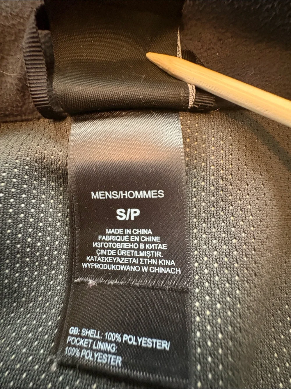 The North Face Men’s S Black DryVent 3-in-1 Triclimate Jacket Gray Fleece Liner